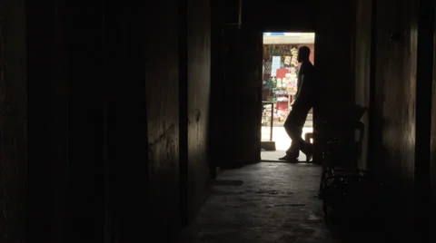 Doorway Stock Footage 38536635