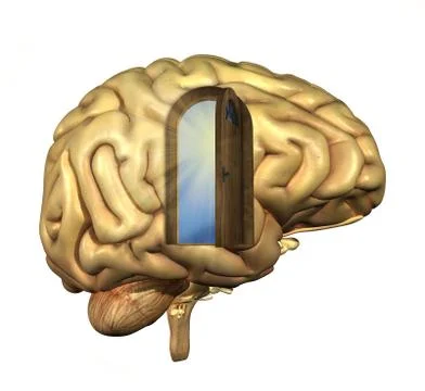 Doorway to the Mind Stock Illustration