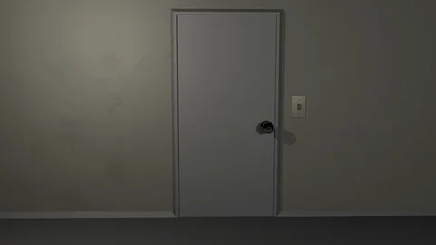 Doorway Transition Stock Footage 96559543