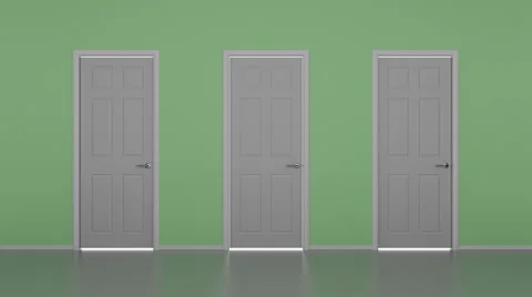 Doorways animation Видео 43190755