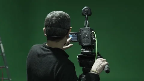 DOP Touchscreen Blackmagic Camera Stock Footage 232563835