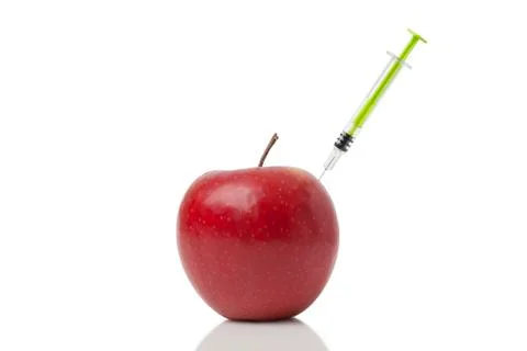 Doping Apple 库存照片