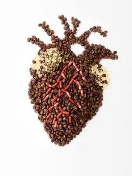Doping for heart. Stock Photos
