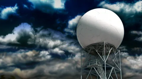 Doppler Radar 437 - Storm Composite Stock Footage 364053