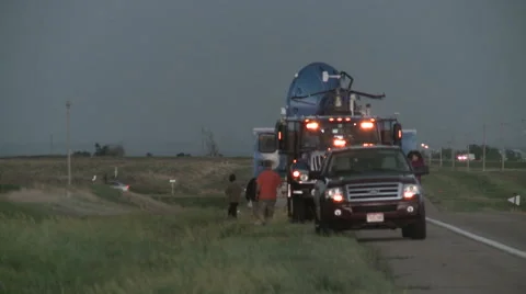 Doppler on Wheels Stock Footage 54708952