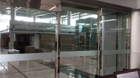 Dorasan Train Station Interior 库存影片 82873490