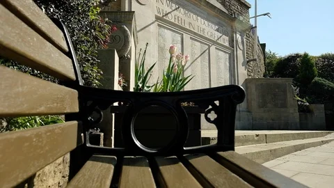 Dorking War Memorial Stock Footage 129227483