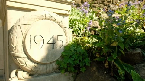 Dorking War Memorial Stock Footage 129227527