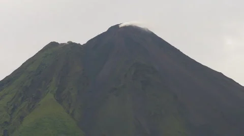 Dormant Volcano Stock Footage 888464