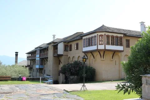 Dormitory complex of Monastery 4216 写真素材