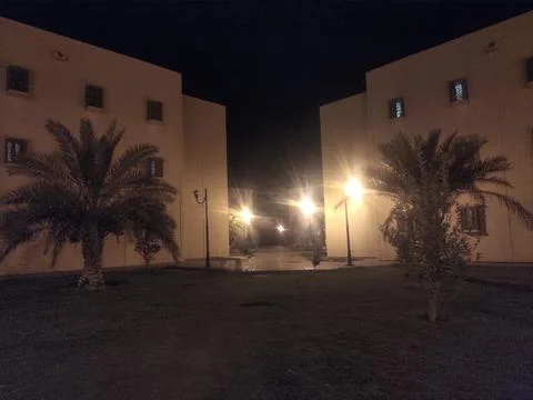 Dormitory at night Foto stock