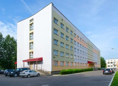 Dormitory number 5 of Vitebsk State Medical University, Belarus Stock-Fotos