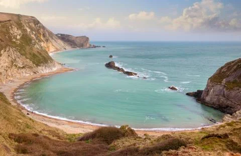 Dorset coast Stock Photos