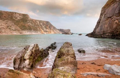 Dorset coastline Stock Photos