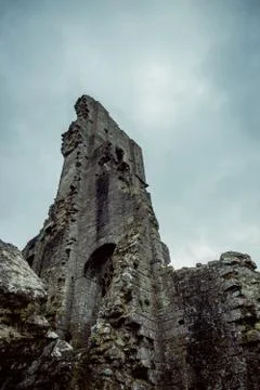 Dorset stone tower Stock Photos