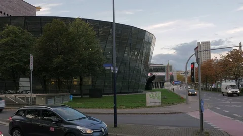 The Dortmund City Library Stock Footage 118985305