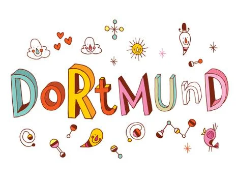 Dortmund Stock Illustration