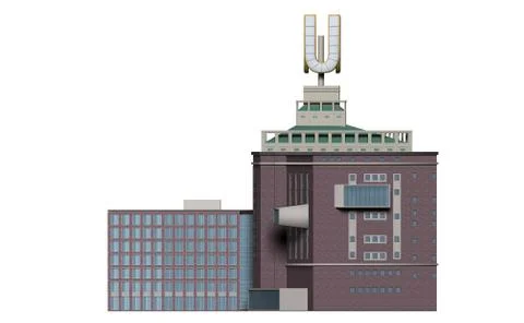 Dortmund u tower 3 Stock Illustration
