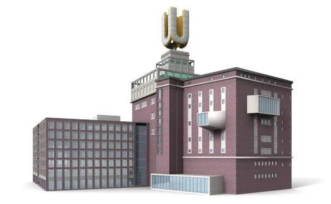 Dortmund u tower 7 Stock Illustration