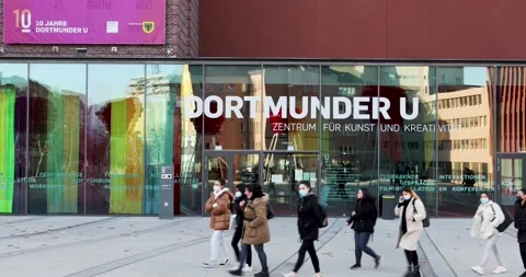 Dortmunder U Stock Footage 143920276