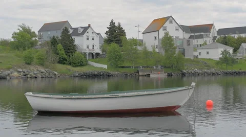 Dory on Water Stock Footage 51440605