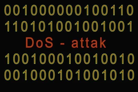 Dos-attack Stock Illustration
