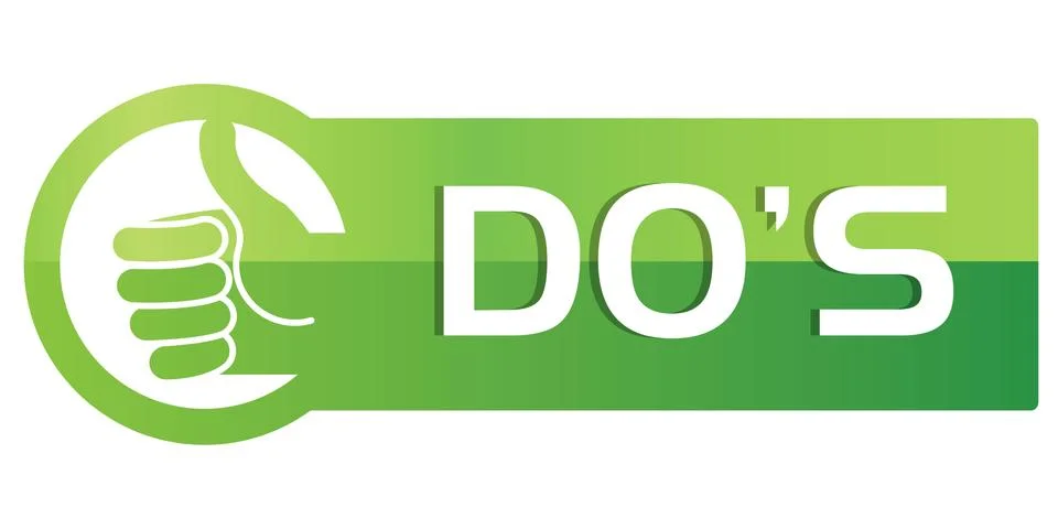 Dos Green Button Style Illustrazione stock