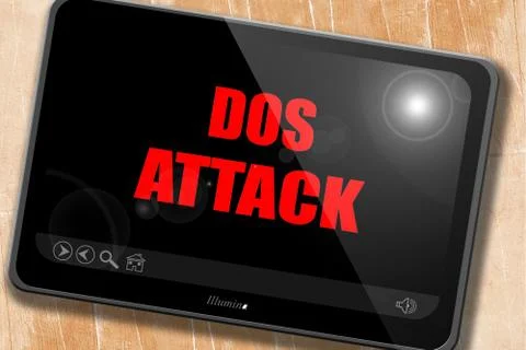 DOS warfare background Stock Illustration
