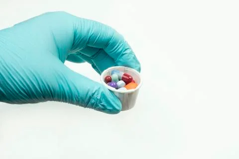 Dosage Cup Foto stock