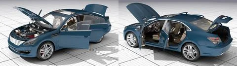 Dosch 3D - Car Details 2015 3D Model