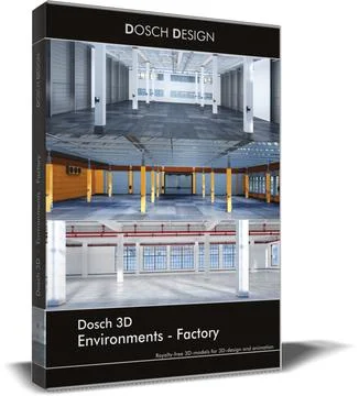 Dosch 3D - Environments - Factory ~ 3D Model #96426642