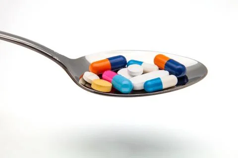 Dose of tablets Stock Photos
