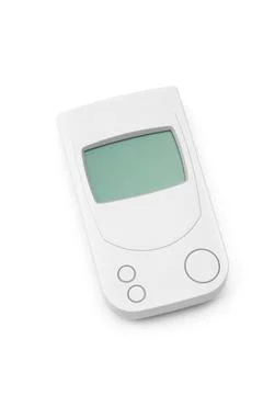 Dosimeter, portable device for measuring background radiation Foto stock
