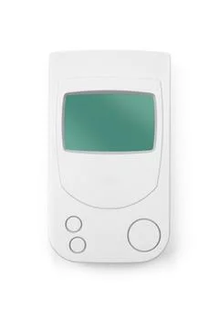 Dosimeter, portable device for measuring background radiation Foto stock