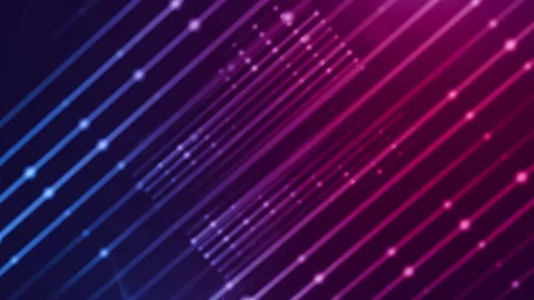 Dot and line connected background animation, led fibre rays, technology bac.. 動画素材 250083622