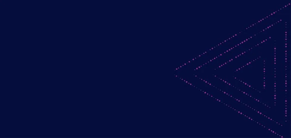 Dot and line consisting of abstract graphics. Stock Illustration