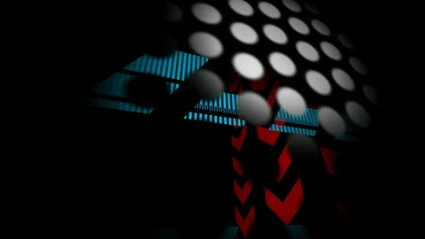 Dot array space 스톡 동영상 95211807