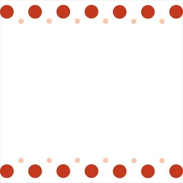 Dot background. Dotted background design. Dot border design. Dot design borde Stock Illustration