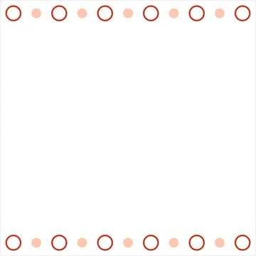 Dot background. Dotted background design. Dot border design. Dot design borde Stock Illustration
