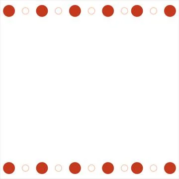 Dot background. Dotted background design. Dot border design. Dot design borde Stock Illustration