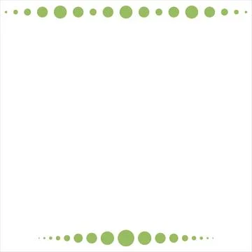 Dot background. Dotted background design. Dot border design. Dot design borde Stock Illustration