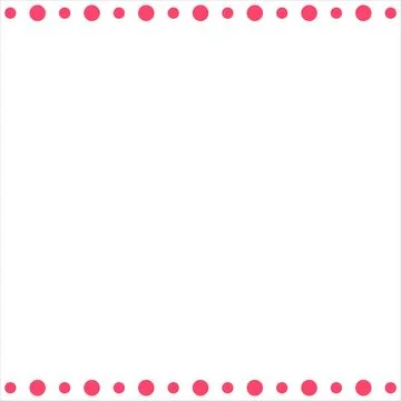 Dot background. Dotted background design. Dot border design. Dot design borde Stock Illustration