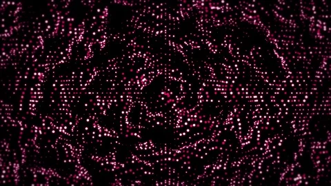 Dot Background - Random noise motion. Vidéo 72079810