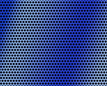 Dot circle pattern with blue gradient background Stock Illustration