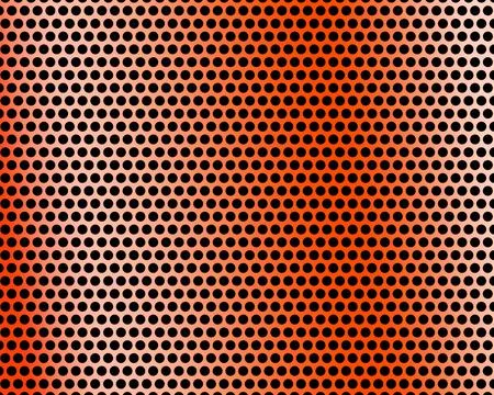 Dot circle pattern with blue gradient background Stock Illustration