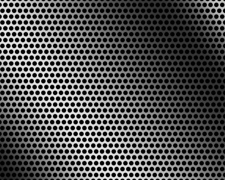 Dot circle pattern with grey gradient background Illustrazione stock