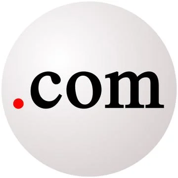 Dot com sphere Stock Illustration