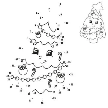 Dot to dot. Draw a line. Handwriting practice. Learning numbers for kids. Edu Illustrazione stock