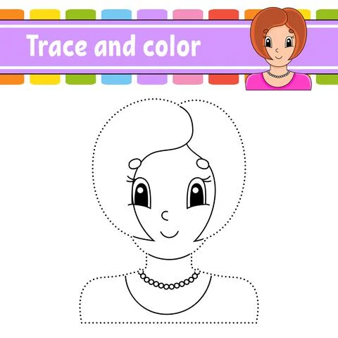 Dot to dot game. Draw a line. For kids. Activity worksheet. Coloring book. Wi Stock Illustration