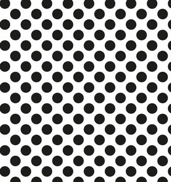 Dot geometric seamless pattern Stock Illustration
